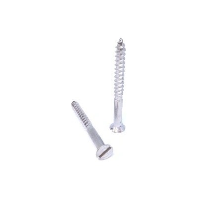 Vrut do dřeva s průběžnou drážkou, DIN 97, nerez A2 3,5 x 30, balení 1 ks – Zbozi.Blesk.cz