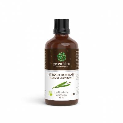 GREEN IDEA - Jitrocel kopinatý tinktura - kapky - Dýchací systém 50 ml