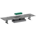 Hansgrohe uBox universal - Комплект за плосък монтаж на линеен сифон, 90 cm, неръждаема стомана 56019180 (56019180)