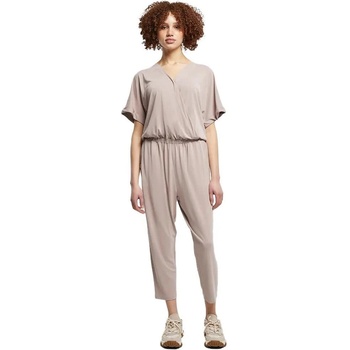 Urban classics Гащеризон Urban classics Modal short sleeve jumpsuit - Beige (Dusk Rose)