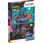 Clementoni Детски пъзел Clementoni от 2 x 60 части - Batwheels (24812) - baby