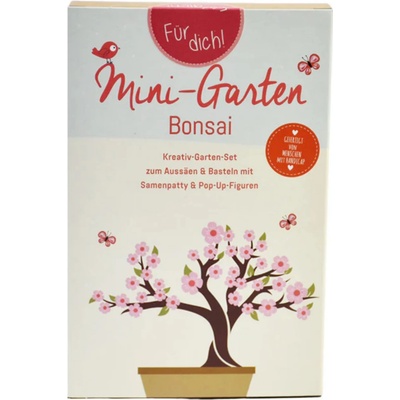Wunderle Mini záhrada "Bonsai" - kreatívny Pop Up Garten Set - 1 sada