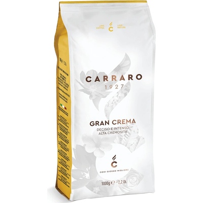 Carraro Gran Crema 50% arabika 50% robusta zrnková 1 kg