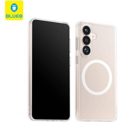 Blueo Magsafe Калъф за Samsung S26 Plus, Blueo Crystal Drop Resistance Magnetic Case, Прозрачен (6934663775835)