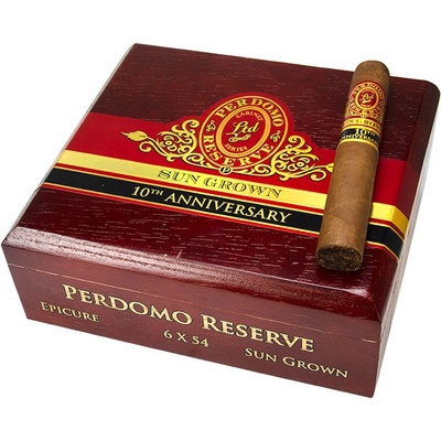 Perdomo 10th Ann. Sungrown Epicure Box Pressed 25 ks