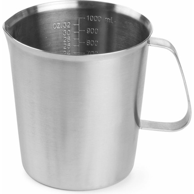 Odměrka ocelová, HENDI, 1L, ø120x(H)130mm – Zboží Mobilmania