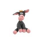 Uniq Pets Squeakies Sitting Donkey - плюшена играчка магаренце за куче с пищялка, 24 см