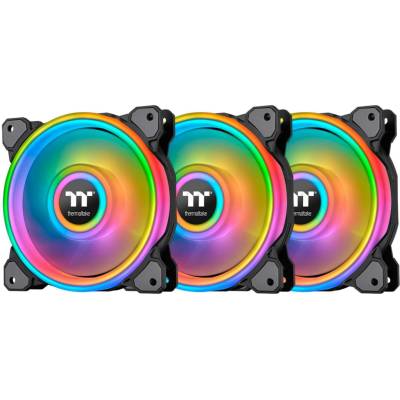 Thermaltake Riing Quad 12 RGB Radiator Fan TT Premium Edition 3 Pack CL-F088-PL12SW-A