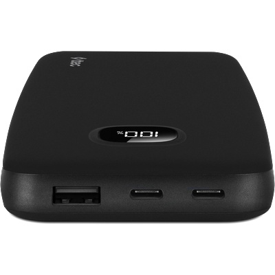 Ttec ChargeUp Pro LCD 10.000mAh PD 20W Powerbank - Черна