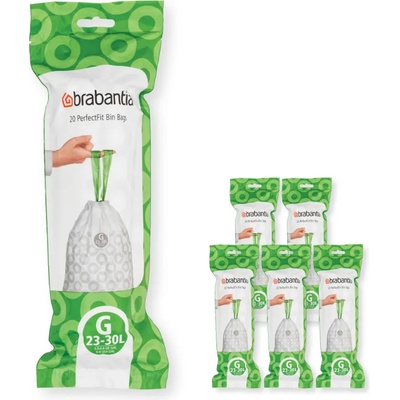 Brabantia Sáčky do odpadkového koša G PERFECTFIT 23-30 l, 120 ks, Brabantia (BRAB138423)