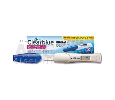 Clearblue 9 tehotenský test