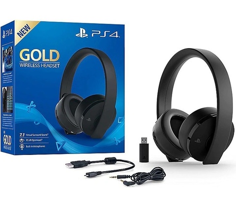 Sony PlayStation Gold Wireless Headset