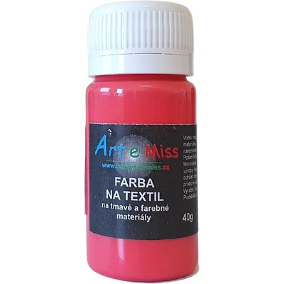 Artemiss Farba na tmavý textil 250 g 52 červená