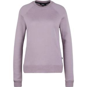 Stoic Дамски вълнен пуловер Stoic Women's MerinoFlatFleece240 SolbergSt. Crew Merino jumper - Plum Grey - размер XL (105-6704-0315)