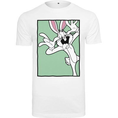 MERCHCODE Мъжка тениска Merchcode Looney Tunes Bugs Bunny Funny Face в бял цвятUB-MC568-00220 - Бял, размер XS