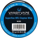 Vandy Vape Superfine MTL Fused Clapton odporový drát Ni80 3m