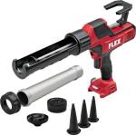 FLEX Aкумулаторен пистолет за силикон и лепило flex cg 310/600 18/ 18v (533218)