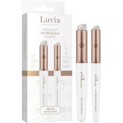 Luvia Cosmetics Silk Brush Duo Silk Brush 510 1 ks + Precision Silk Brush 511 1 ks