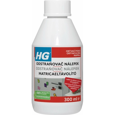 HG odstraňovač nálepiek 250ml