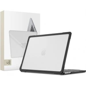 Tech-Protect velar macbook air 15 m2-m5 2023-2026 black/matte clear (5906302324507)