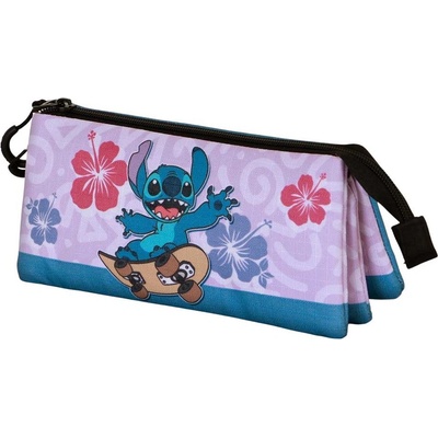 KARACTERMANIA Троен несесер Karactermania Lilo & Stitch - Skate, 1 цип (08280)
