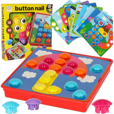 IKONKA_KX6612 knoflíková mozaika 57 ks