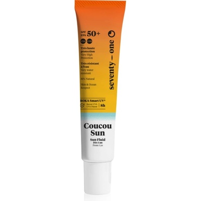 SeventyOne Percent Coucou Sun SPF50+ слънцезащитен спрей за лице SPF 50+ 40ml