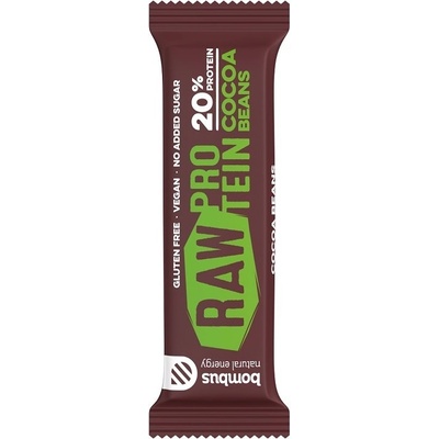 Bombus Raw energy 20% proteín kakaové bôby 50 g