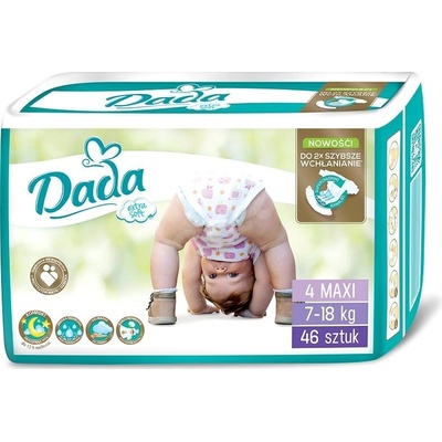 DadaExtra Soft 4 7-18 kg 46 ks – Zbozi.Blesk.cz