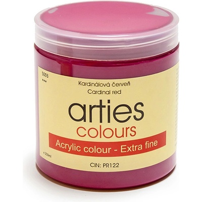 Akrylová farba Arties Colours 250 ml 45 odtieňov farieb