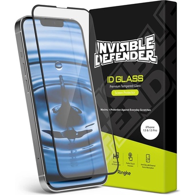 Ringke Защитно стъкло Ringke ID FC, съвместимо с iPhone 13/13 Pro/14 Black (KXG0018335)