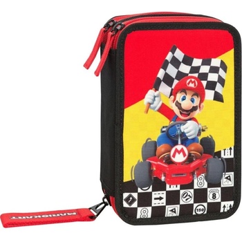 Panini Несесер с пособия Panini Super Mario - Mariocart Red, 3 ципа (71882)