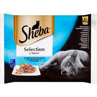 Sheba Select rybie 4 x 85 g