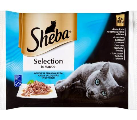 Sheba Select rybie 4 x 85 g