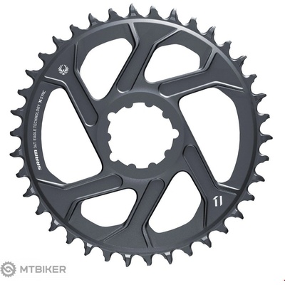 SRAM X-SYNC 2 SL prevodník, 36T, 1x12, offset 6 mm, Lunar Grey