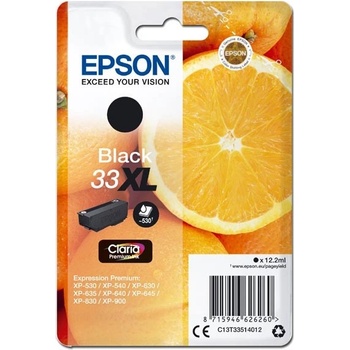 Epson T33XL C13T33514012 черен (black) оригинална касета (C13T33514012)