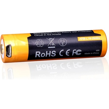 Fenix USB акумулаторна батерия 18650, 2600 mAh, Li-Ion (FE18650LI26USB)