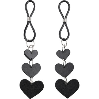 Image 1 of Sex & Mischief Heart Nipple Ties