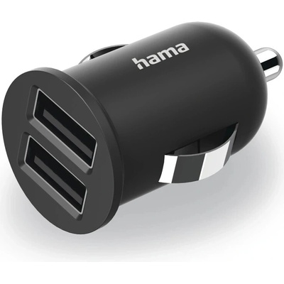 HAMA USB nabíjačka do vozidla, 2x USB-A, 2,4 A (12 W) - 00223351