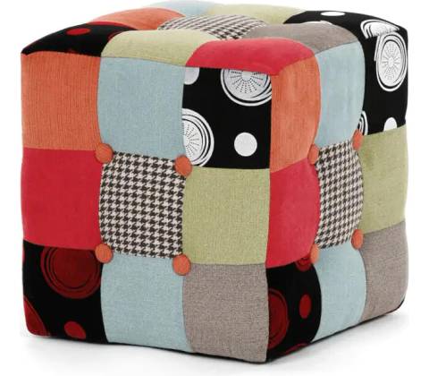 Autronic Taburet AK-136 PW2 - patchwork