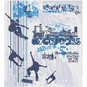 DIMEX ART s. r. o Флизелинов фототапет скейтборд 225 x 250 см