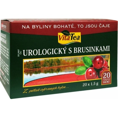 Vita Tea čaj Urologický s brusinkami 20 x 1,5 g