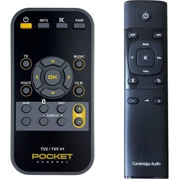 GENERAL CAMBRIDGE Audio TV2, TV5 v1 - дистанционно управление дубликат (Audio TV2, TV5 v1)