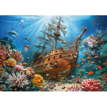 Cherry Pazzi - Puzzle Sunken Treasure - 1 000 piese