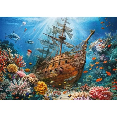 Cherry Pazzi - Puzzle Sunken Treasure - 1 000 piese