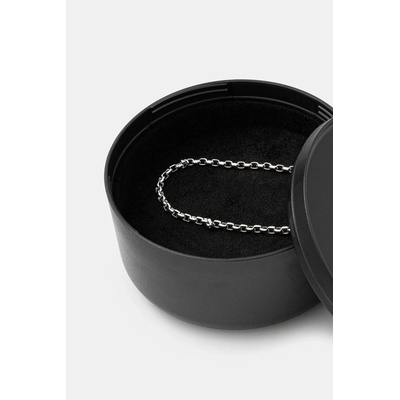 Tom Wood Сребърно колие Tom Wood Lee Chain Thick (101492)