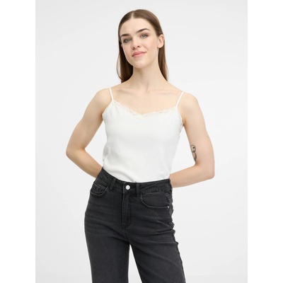 Orsay Krémové dámské tílko – Zboží Mobilmania