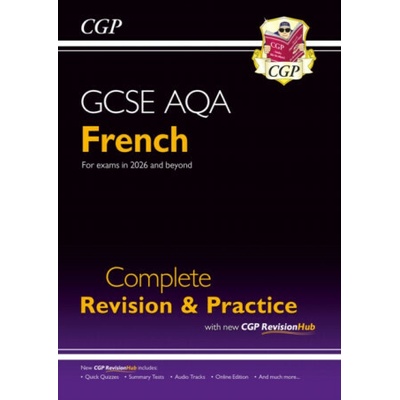 New GCSE French AQA Complete Revision & Practice with CGP RevisionHub (for exams from 2026) - CGP Books