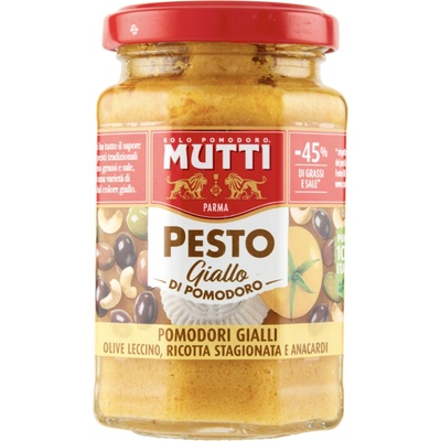 Mutti pesto zo žltých paradajok 6 x 180 g
