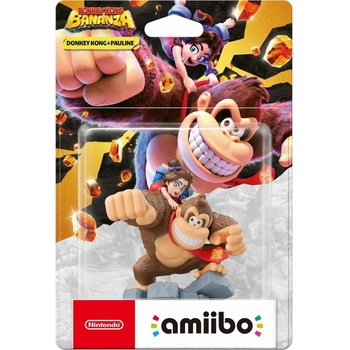 Amiibo Donkey Kong & Pauline Donkey Kong Bananza